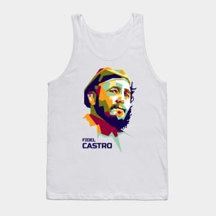 Fidel Castro in WPAP Tank Top